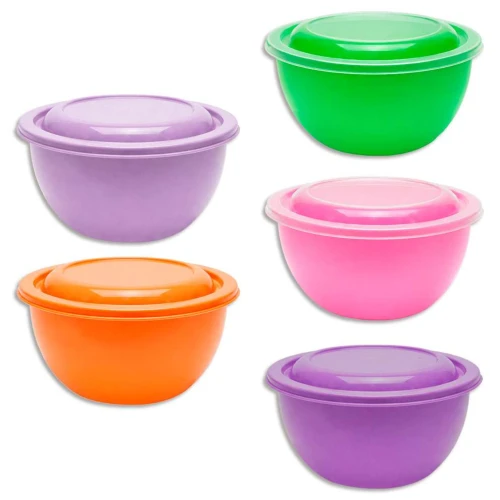 Pote plástico redondo 700ml cores sortidas