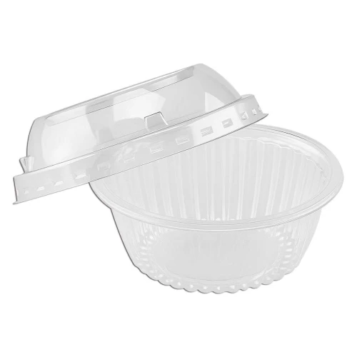 Pote plástico redondo mini 120ml 9,3x5cm com 150 unidades Fibraform