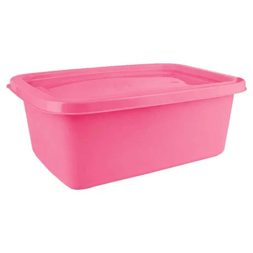 Pote plástico retangular 1500ml sortidos