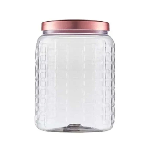 Pote plástico wave tampa matte rose 1000ml Pote plástico wave tampa matte rose 1000ml