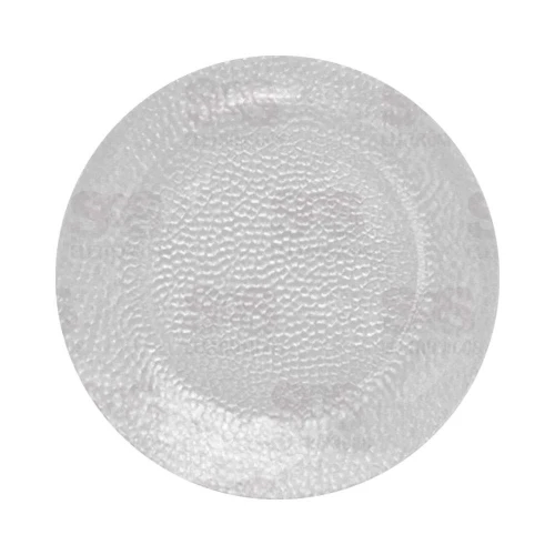 Prato de vidro redondo sobremesa 18cm Durax