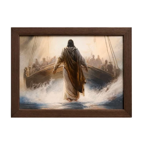 Quadro decorado com moldura religioso 58x78cm sortidos Quadro decorado com moldura religioso 58x78cm sortidos