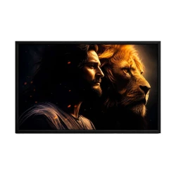Quadro decorado com moldura religioso 65x95cm sortidos
