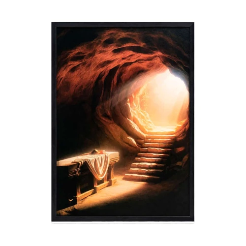 Quadro decorado com moldura religioso 65x95cm sortidos Quadro decorado com moldura religioso 65x95cm sortidos