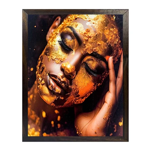 Quadro decorado com moldura sortidos 30x40cm