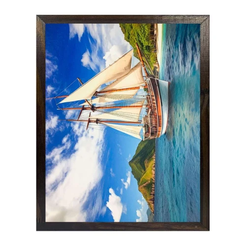 Quadro decorado com moldura sortidos 30x40cm
