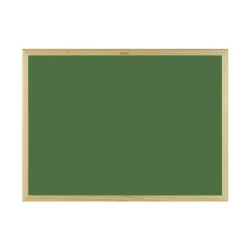 Quadro escolar verde com moldura de madeira Souza