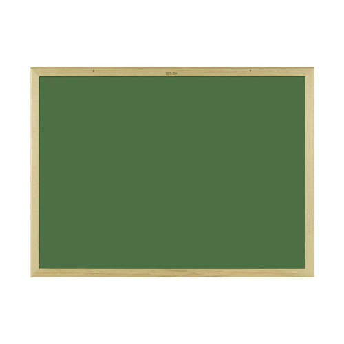 Quadro escolar verde com moldura de madeira Souza