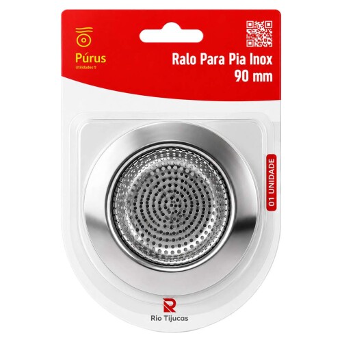 Ralo de pia inox 9cm Ralo de pia inox 9cm