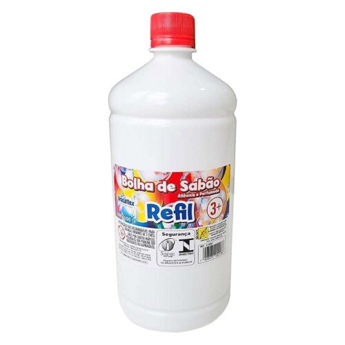 Refil bolha de sabão 1 litro bubble