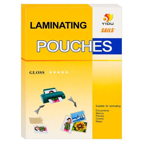 Refil para plastificadora 170x226x005 1/2 ofício Pouches