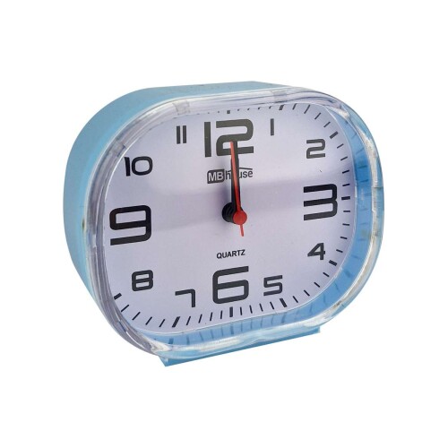 Relógio de mesa despertador 10cm sortido GB57079 Mbtech