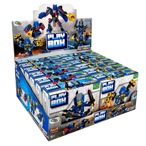 Robô autobot monta e desmonta 2 em 1 Wellmix Robô autobot monta e desmonta 2 em 1 Wellmix