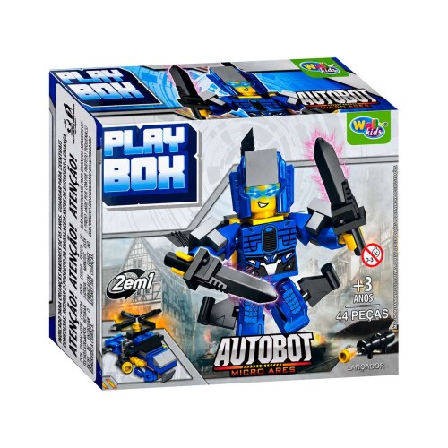 Robô autobot monta e desmonta 2 em 1 Wellmix Robô autobot monta e desmonta 2 em 1 Wellmix