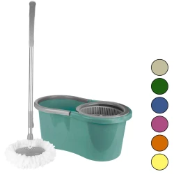 Rodo mop giratório balde 10 litros sortidos Casavita