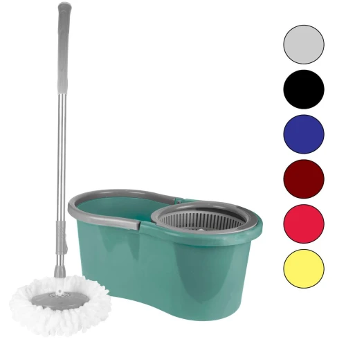 Rodo mop giratório balde 10 litros