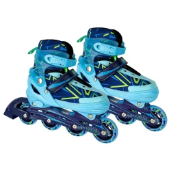 Roller patins 34/37 menino inline azul Unitoys