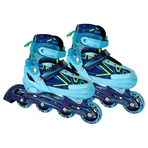 Roller patins 34/37 menino inline azul Unitoys