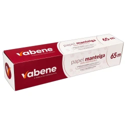 Rolo papel manteiga gourmet 30cmx65mt Vabene