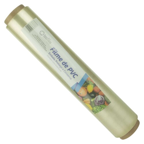 Rolopac 38cm x 100m filme PVC Tecfilm