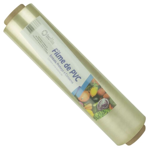 Rolopac 38cm x 300m filme PVC Tecfilm