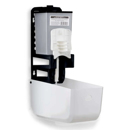 Saboneteira para parede com reservatório branco nobre 800ml Goedert Saboneteira para parede com reservatório branco nobre 800ml Goedert