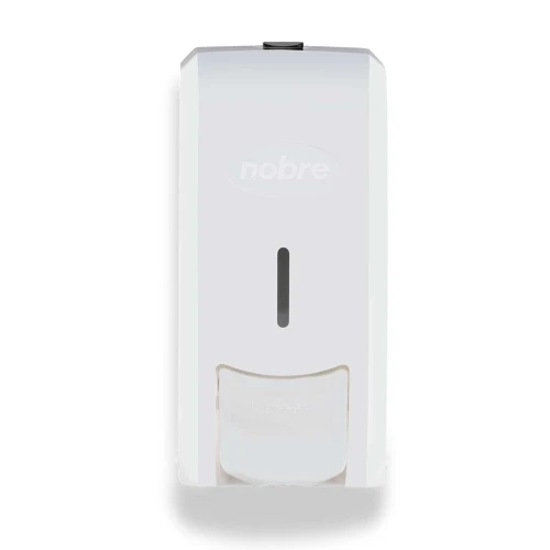 Saboneteira para parede com reservatório branco nobre 800ml Goedert Saboneteira para parede com reservatório branco nobre 800ml Goedert