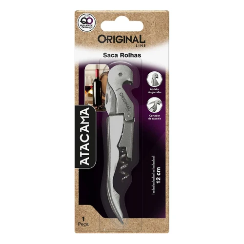Saca rolhas inox 12cm Saca rolhas inox 12cm