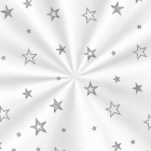 Saco celofane natal 20x29 estrela prata Saco celofane natal 20x29 estrela prata