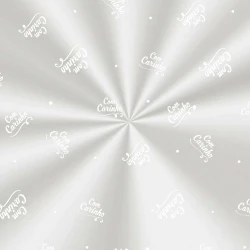 Saco de celofane 15x29 Com Carinho branco com 100 unidades Cromus