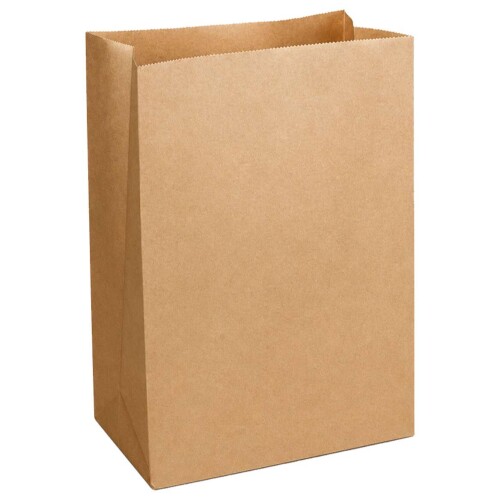 Saco de papel kraft delivery 34x25x15cm 50 unidades Saco de papel kraft delivery 34x25x15cm 50 unidades