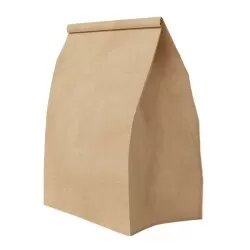 Saco de papel kraft liso delivery 34x14x24cm com 200 unidades