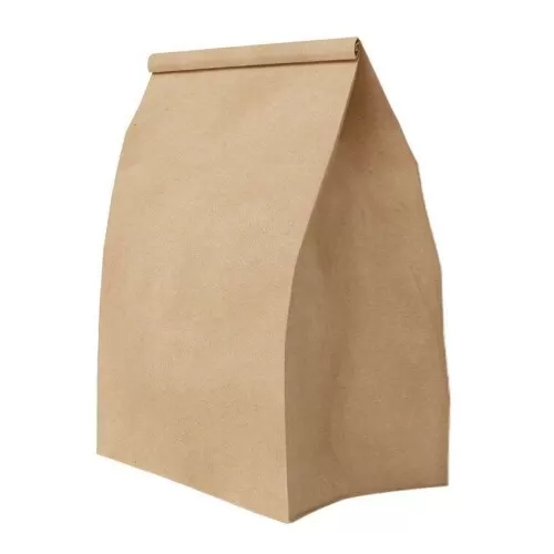 Saco de papel kraft liso delivery 34x14x24cm com 200 unidades