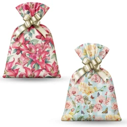 Saco metalizado 10x14cm feminino com 50 unidades