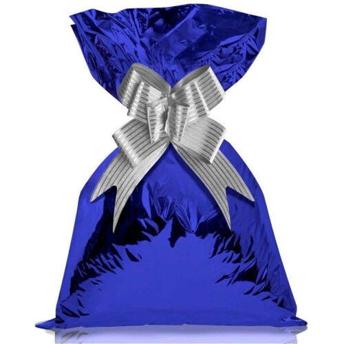 Saco metalizado 15x22cm liso sortido cm 50 unidades