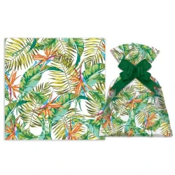 Saco metalizado 25x35cm neutro Heliconia com 50 unidades Gala
