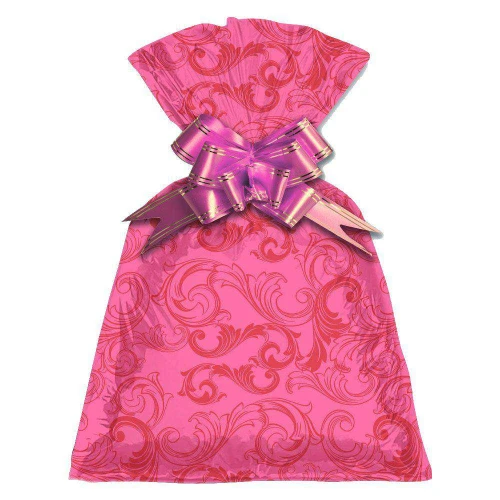 Saco metalizado 25x35cm neutro champagne com 50 unidades Gala