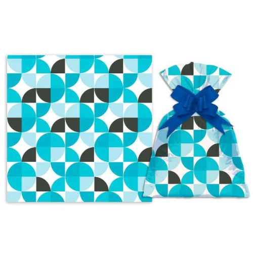 Saco metalizado 30x45cm neutro modelos variados pacote com 50 unidades