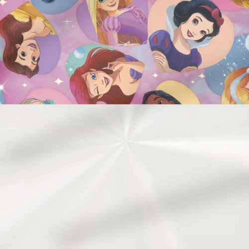 Saco metalizado 25x37cm infantil princesas com 40 unidades
