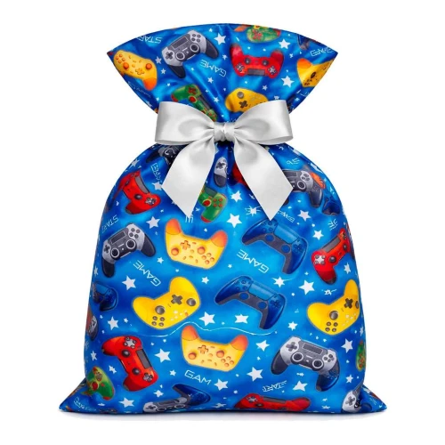 Saco metalizado 35x53cm infantil menino modelos variados com 50 unidades