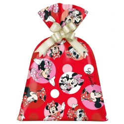 Saco metalizado 50x70cm infantil minnie com 40 unidades