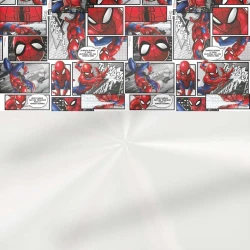 Saco metalizado 50x70cm infantil spider man com 40 unidades