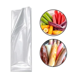 Saco plástico 1º para geladinho 4x24cm com 100 unidades (v)