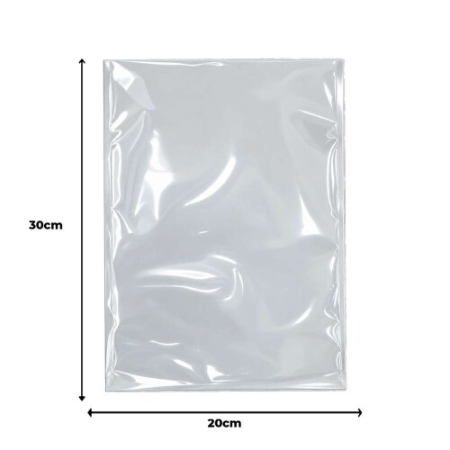 Saco plástico poli 20x30cm com 100 unidades Saco plástico poli 20x30cm com 100 unidades