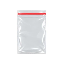 Saco plástico poli adesivado aba 07x09+3cm com 100 unidades (v)