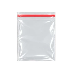 Saco plástico poli adesivado aba 08x08+3cm com 100 unidades