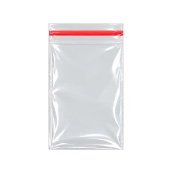 Saco plástico poli adesivado aba 09x13+3cm com 100 unidades