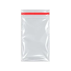 Saco plástico poli adesivado aba 10x15+3cm com 100 unidades