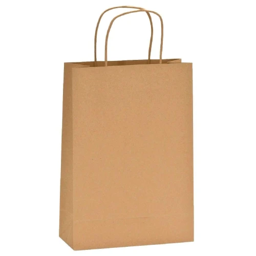 Sacola para presente de papel 31x26x13cm kraft G Vinco Sacola para presente de papel 31x26x13cm kraft G Vinco