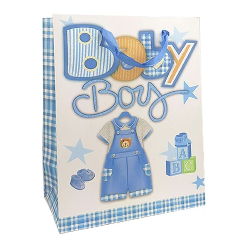 Sacola para presente papel 18x23cm boy e girl Sacola para presente papel 18x23cm boy e girl